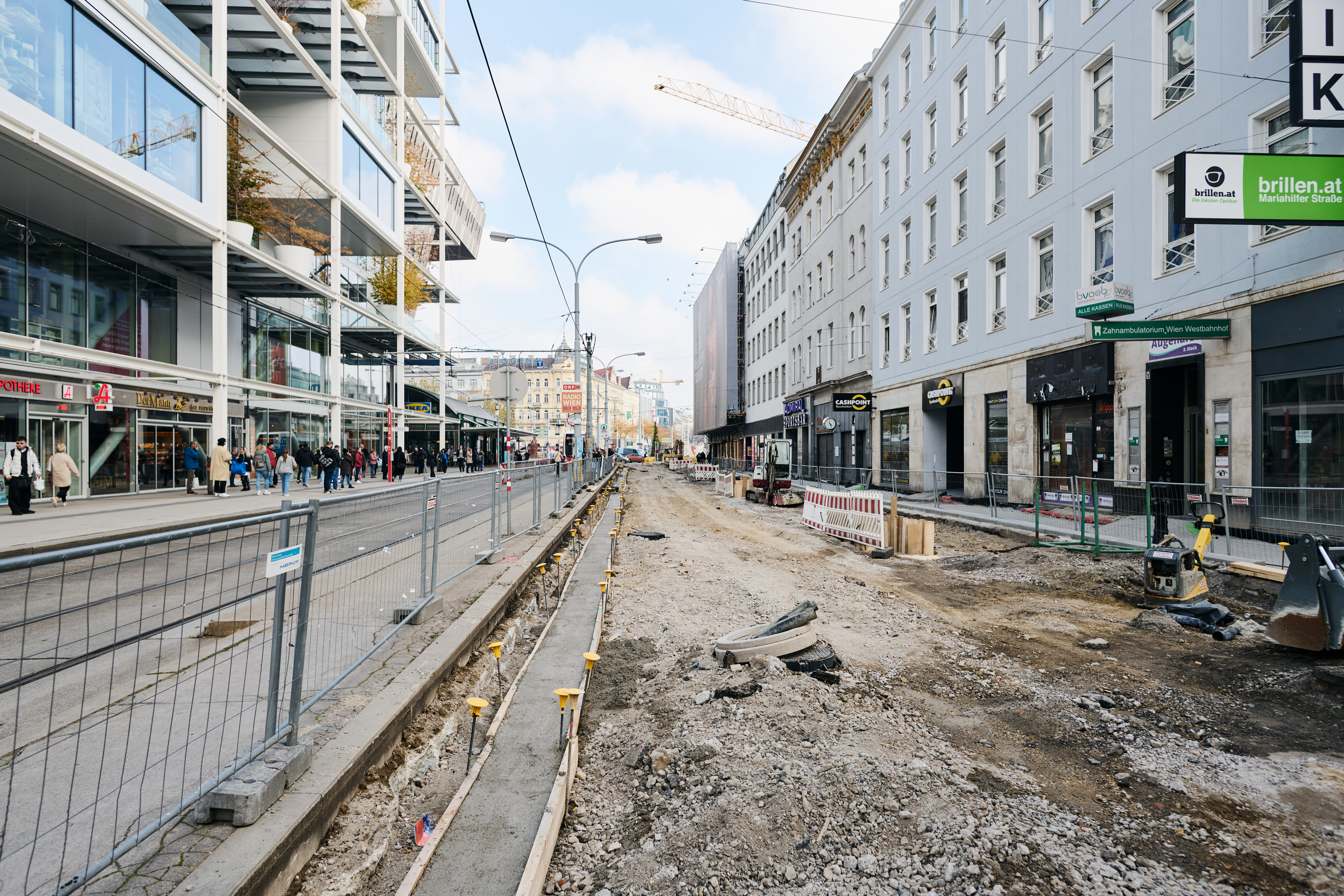 Mariahilfer Straße – Bauteil 1